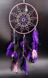 PURPLE AND PINK DREAM CATCHER