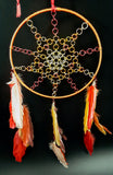 CHAINED IN FIRE DECORATIVE DREAM CATCHER