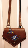 LEATHER HUMINGBIRD PURSE