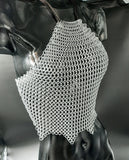 CHAINMAIL CLUB HALTER TOP