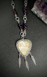 ‘PHOENIX RISING’ guitar pick necklace