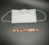 LEATHER 'EAR SAVER' MASK CLIPS- 2 in 1 (7")