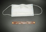 LEATHER 'EAR SAVER' MASK CLIPS- 2 in 1 (7")