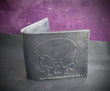 LEATHER SKULL WALLET (style #1)