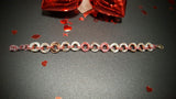 CHAMPAGNE ROSE BUD BRACELET (7inch)